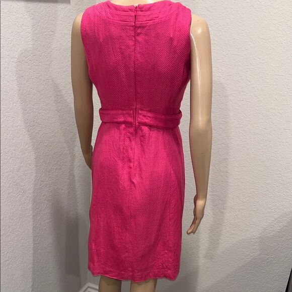 Tory Burch Pink Sheath Midi Dress for Cocktail Events - Picture 3 of 4